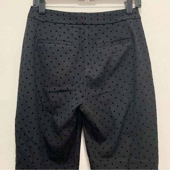 Banana Republic Factory Black Polka Dot Pants Size 0 - Picture 5 of 11
